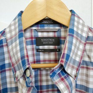 Nordstrom Men's Button Shirt, Trim Fit, M